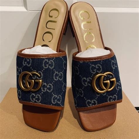 gucci slides women review|gucci denim slides.